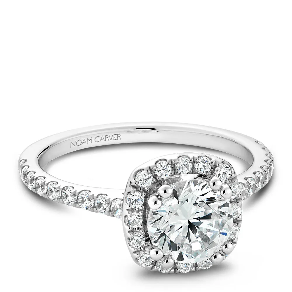 Noam Carver Engagement Ring - B007-02WM-100A
