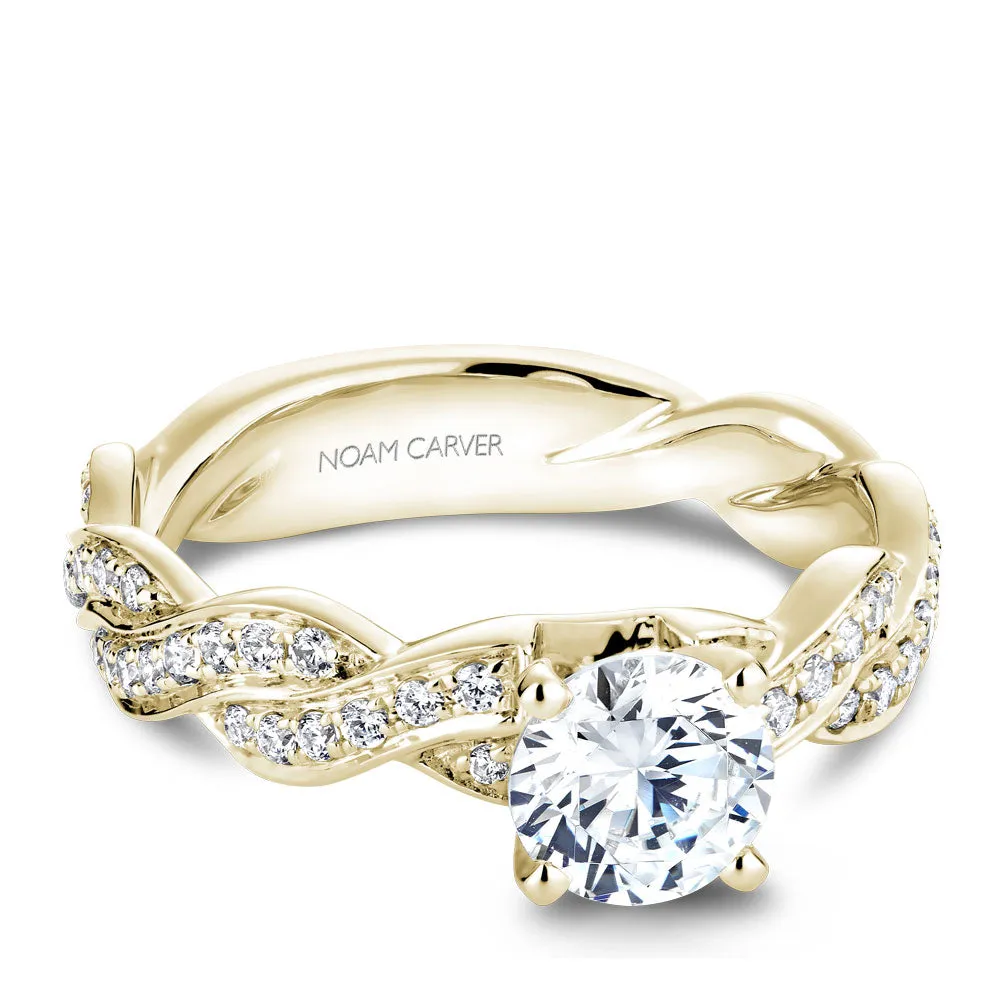 Noam Carver Engagement Ring - B059-01YS-100A