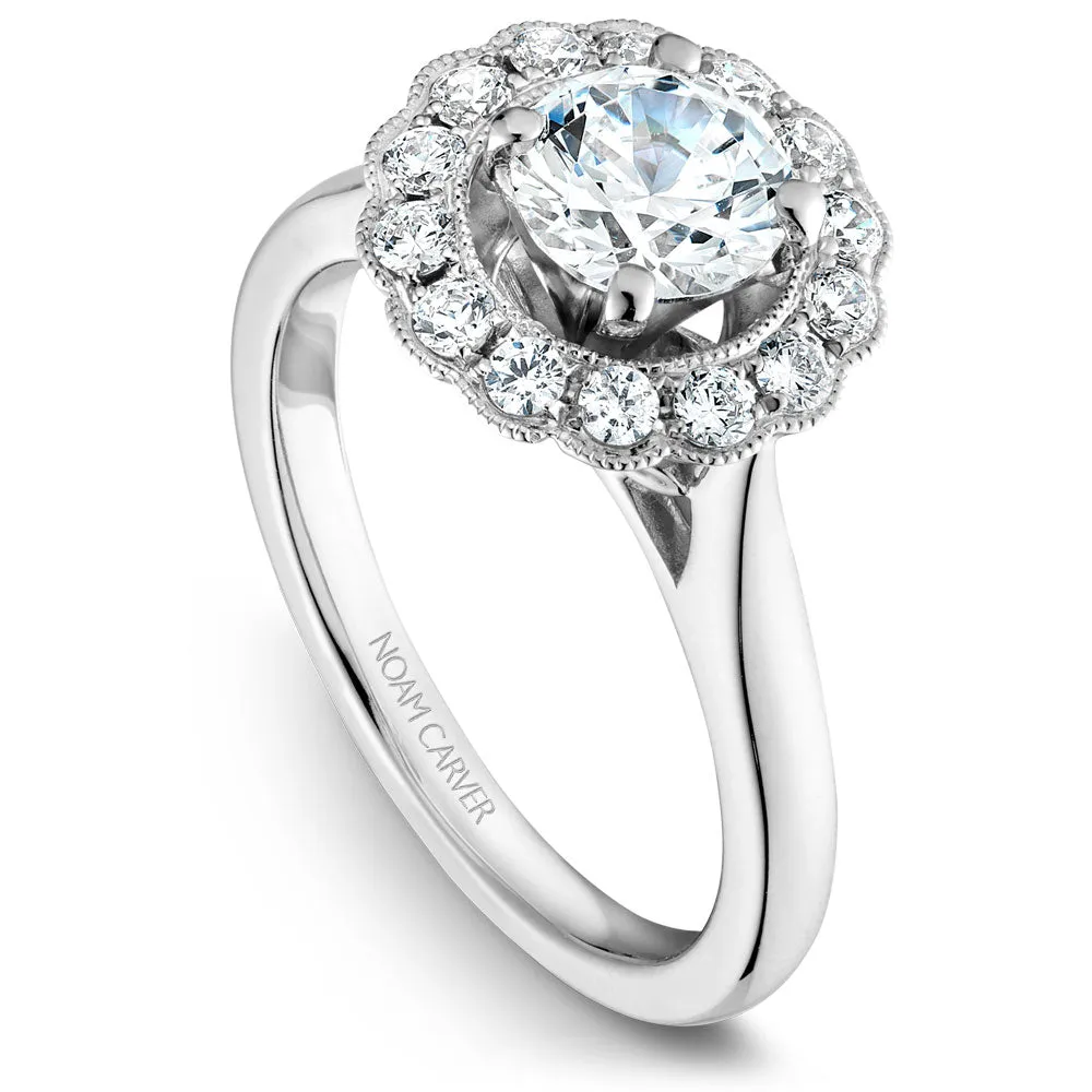 Noam Carver Engagement Ring - B086-01WS-100A