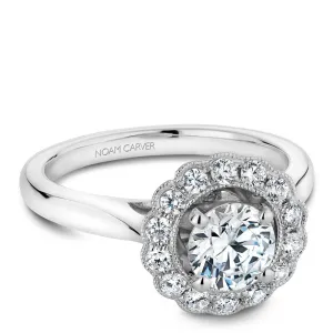 Noam Carver Engagement Ring - B086-01WS-100A