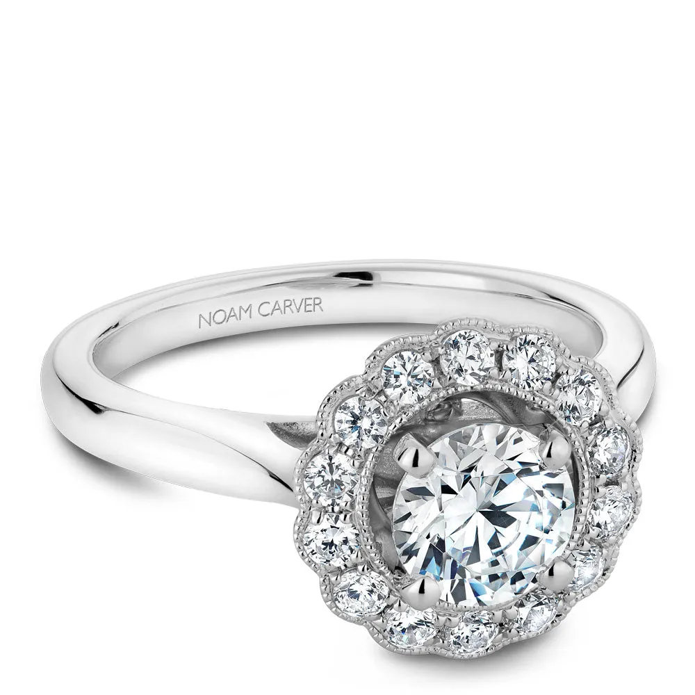 Noam Carver Engagement Ring - B086-01WS-100A