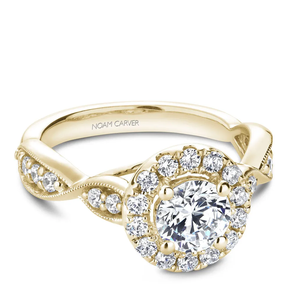 Noam Carver Engagement Ring - B160-01YM-100A