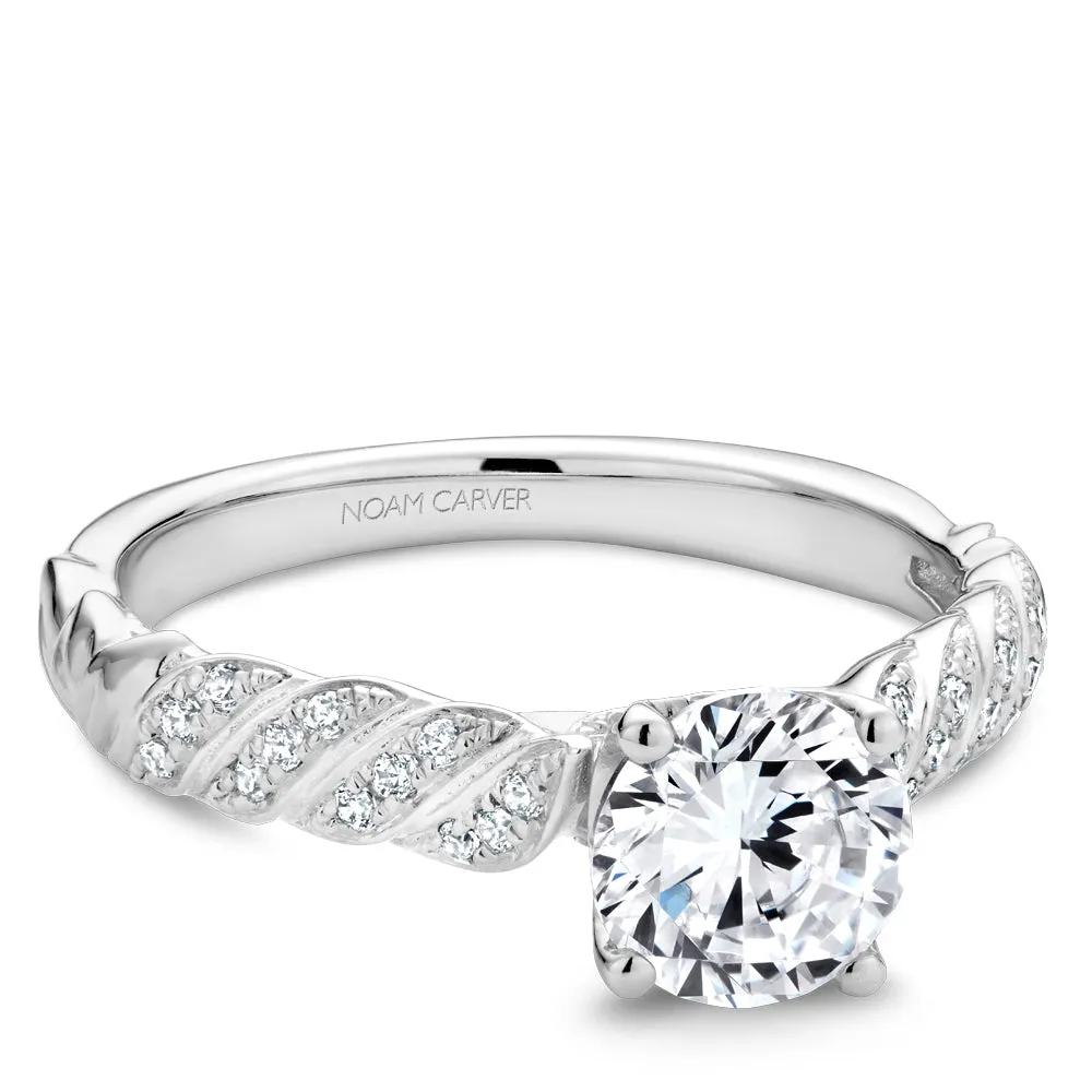 Noam Carver Engagement Ring - B283-01WZ-100A