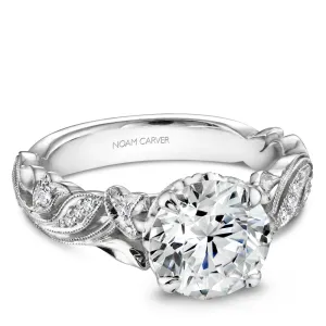 Noam Carver Engagement Ring - B356-01WM-100A
