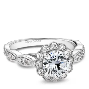 Noam Carver Engagement Ring - B506-01WS-100A