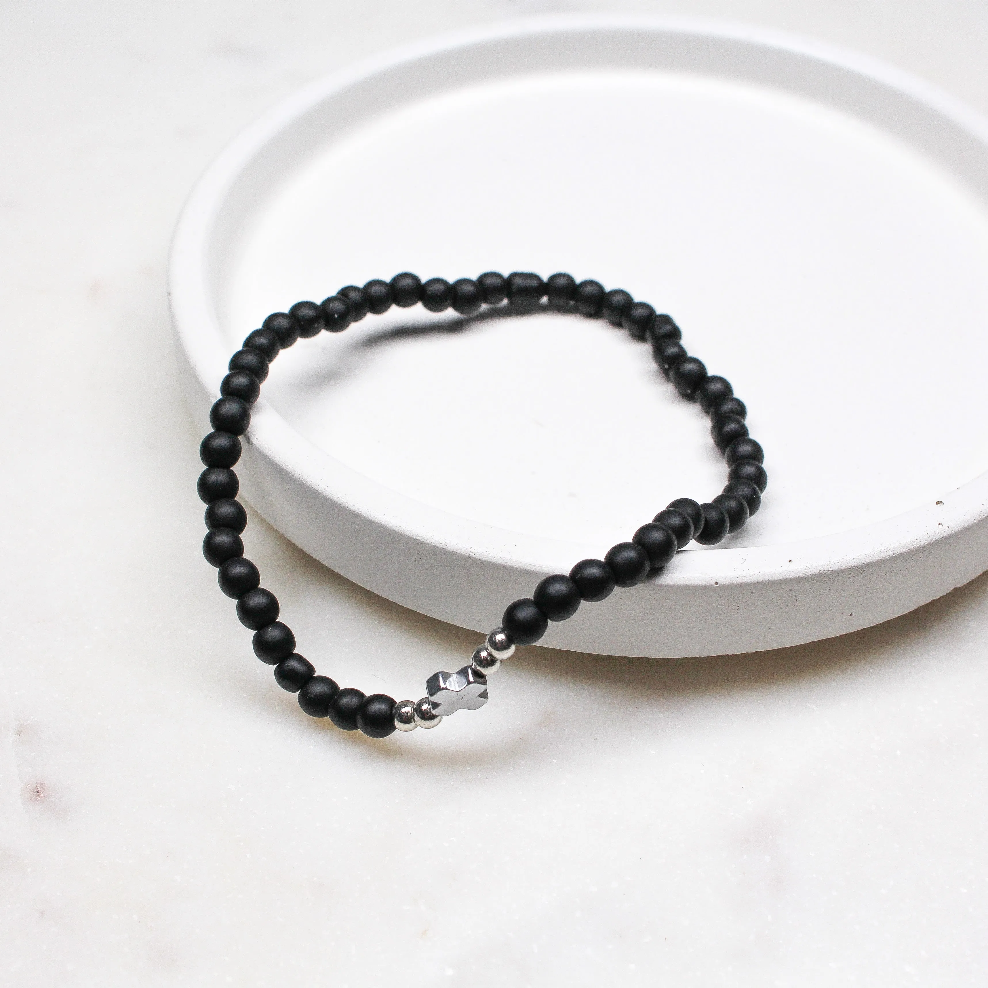OLLIE CROSS BRACELET