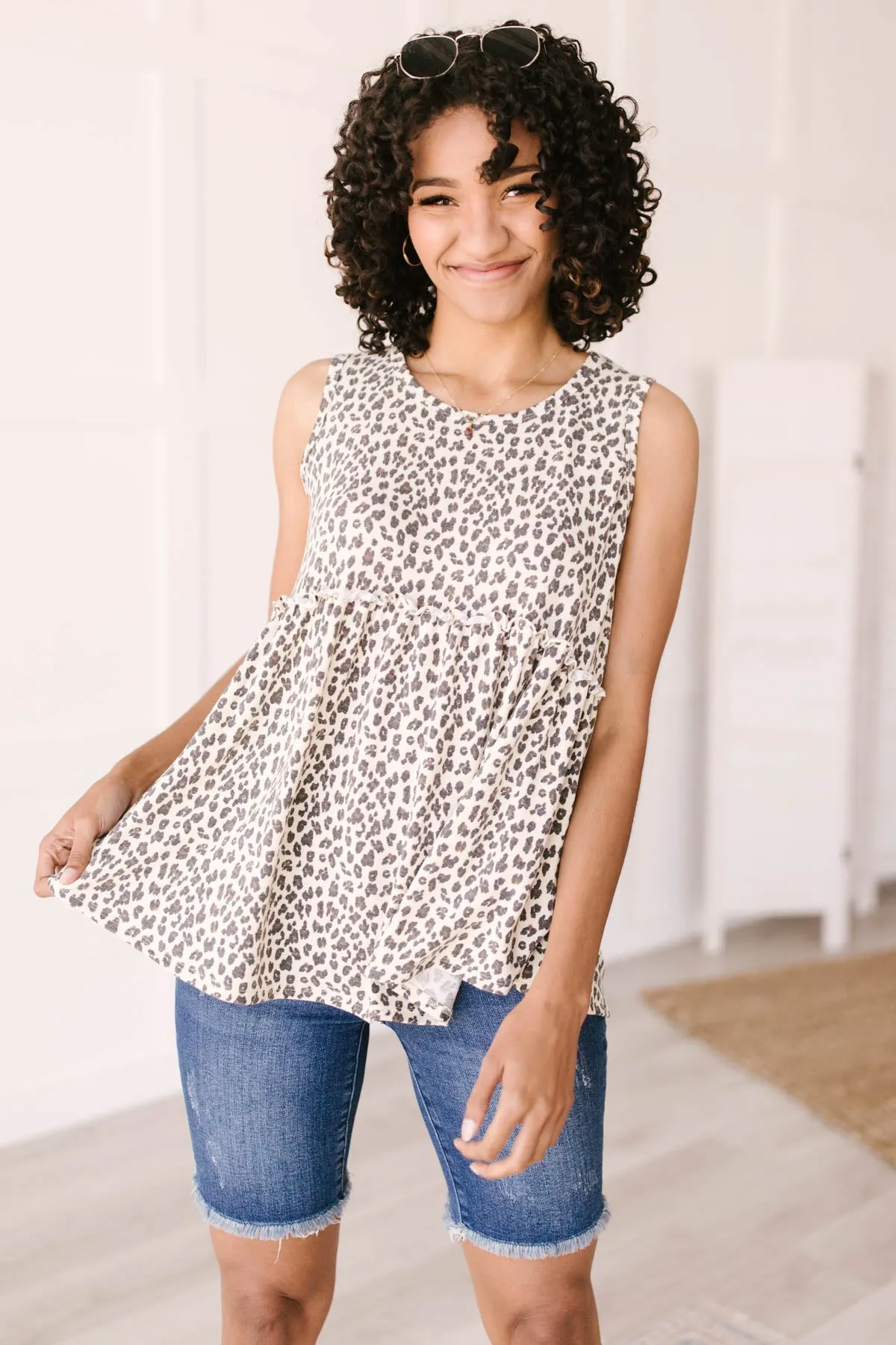 *Online Exclusive* Check Meow-t Tank