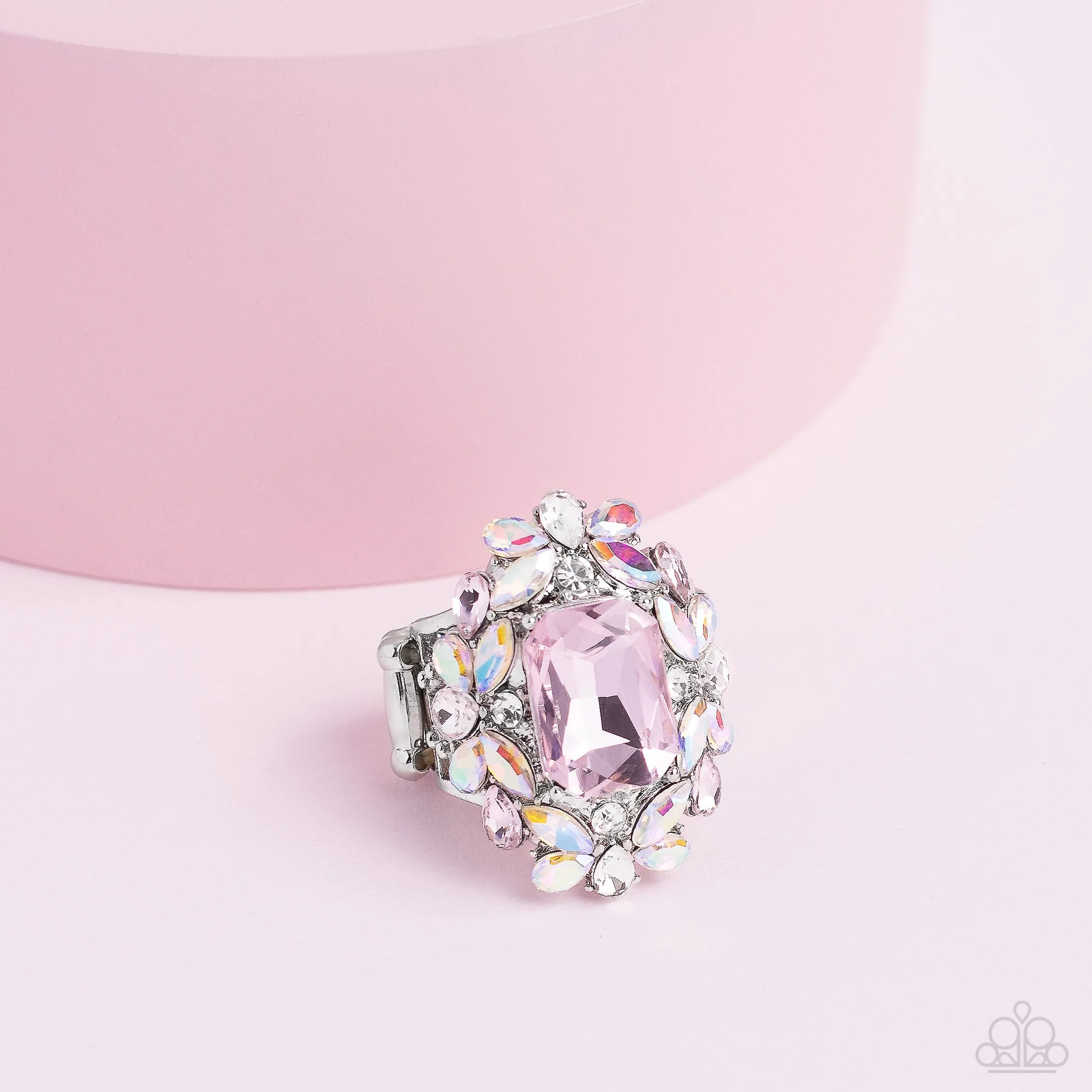 Paparazzi Dynamic Diadem - Pink Ring P4RE-PKXX-280XX