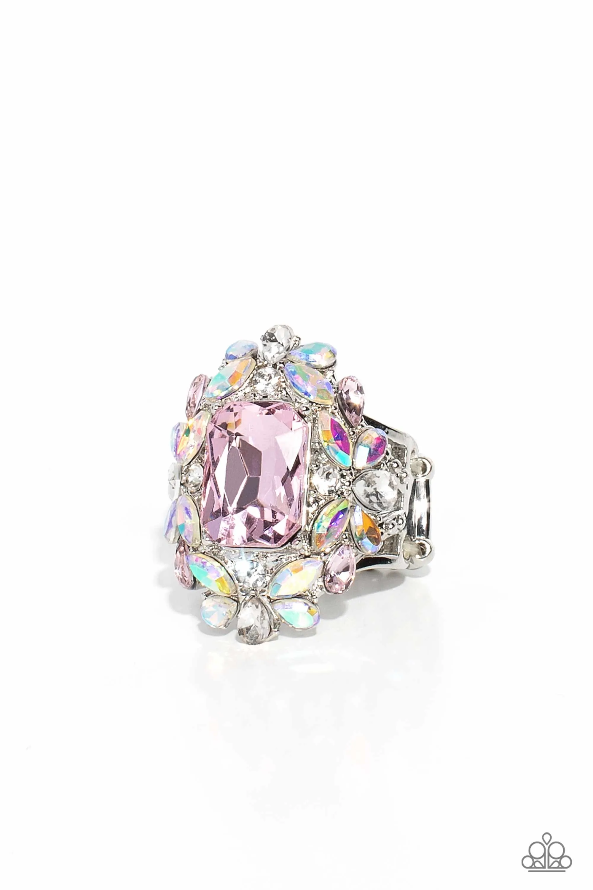 Paparazzi Dynamic Diadem - Pink Ring P4RE-PKXX-280XX