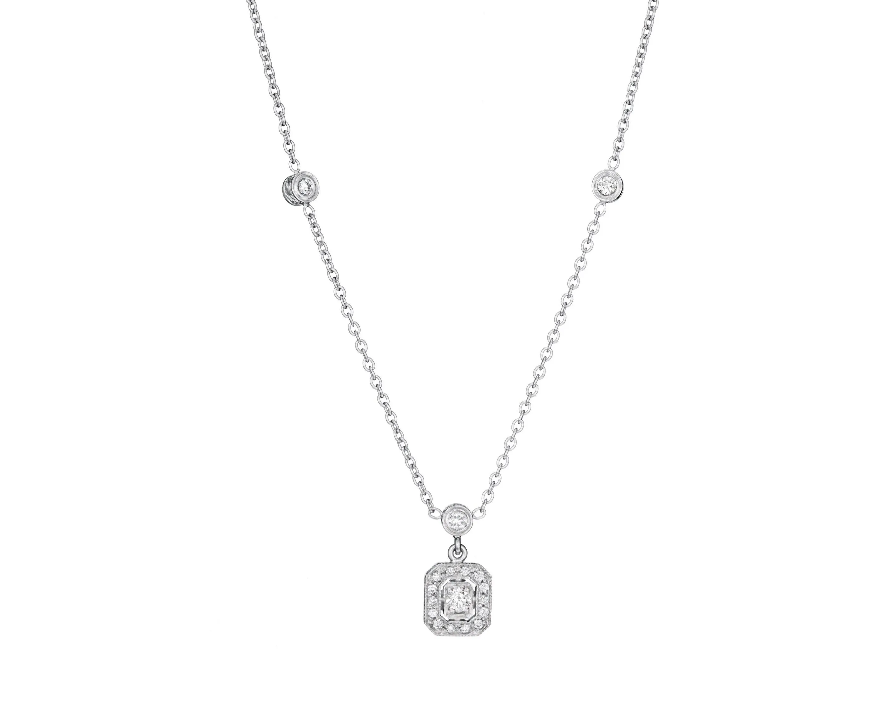 Penny Preville Emerald Shape Necklace