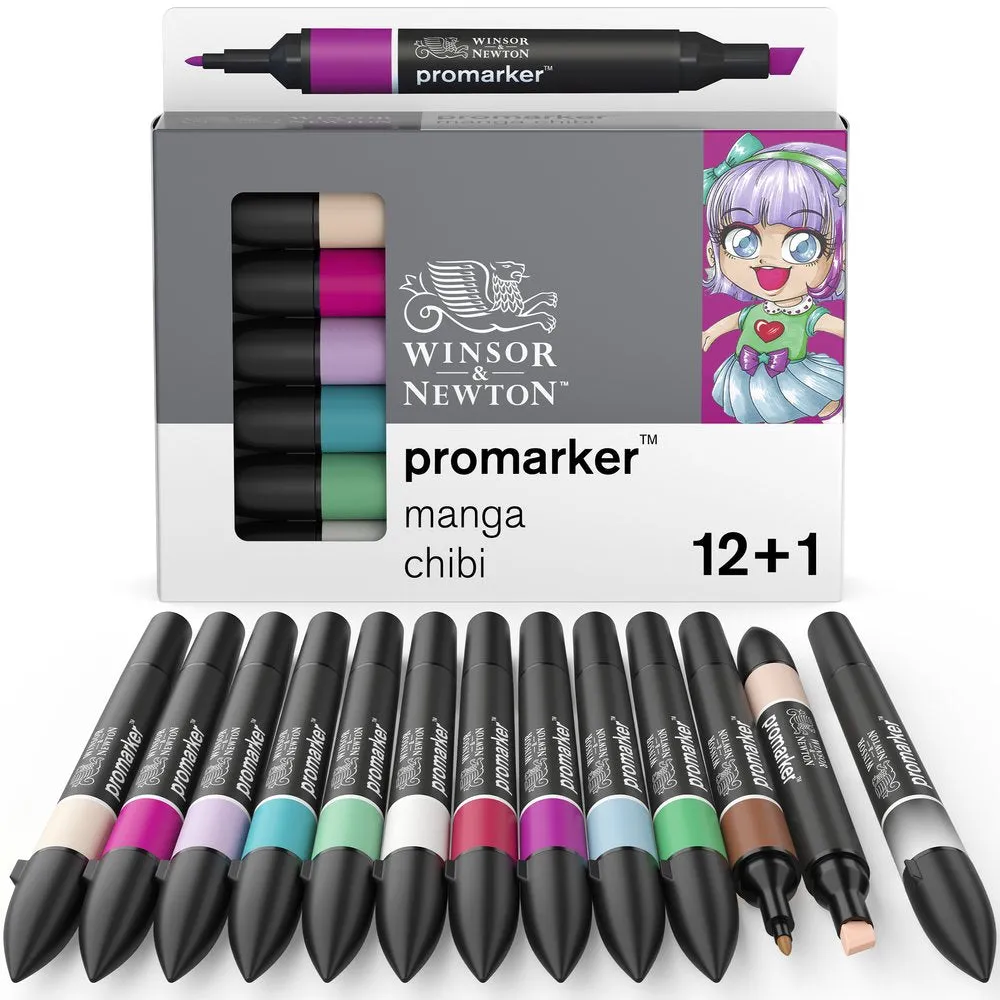 Promarker 12 1 Manga Chibi