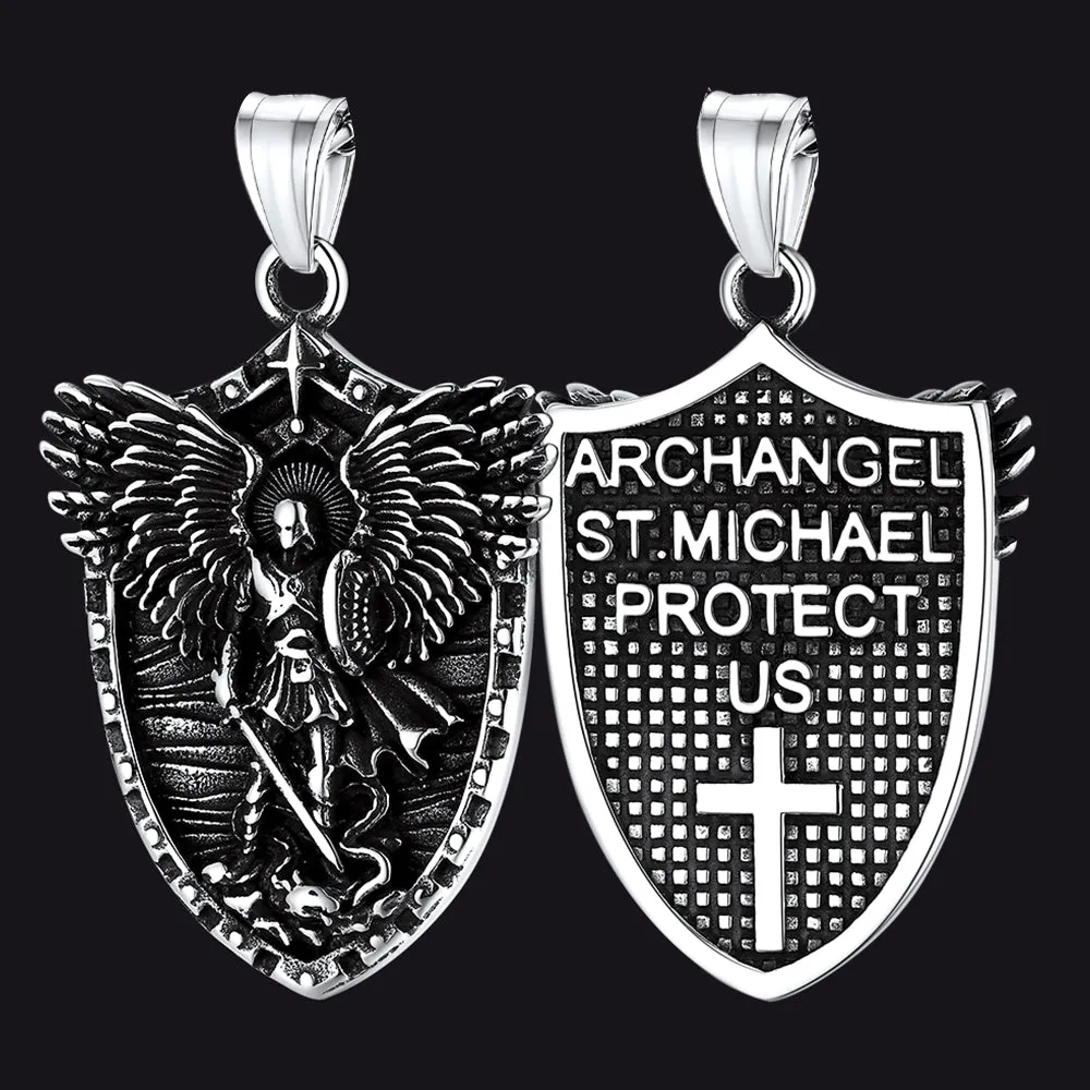 Shield of Archangel Pendant
