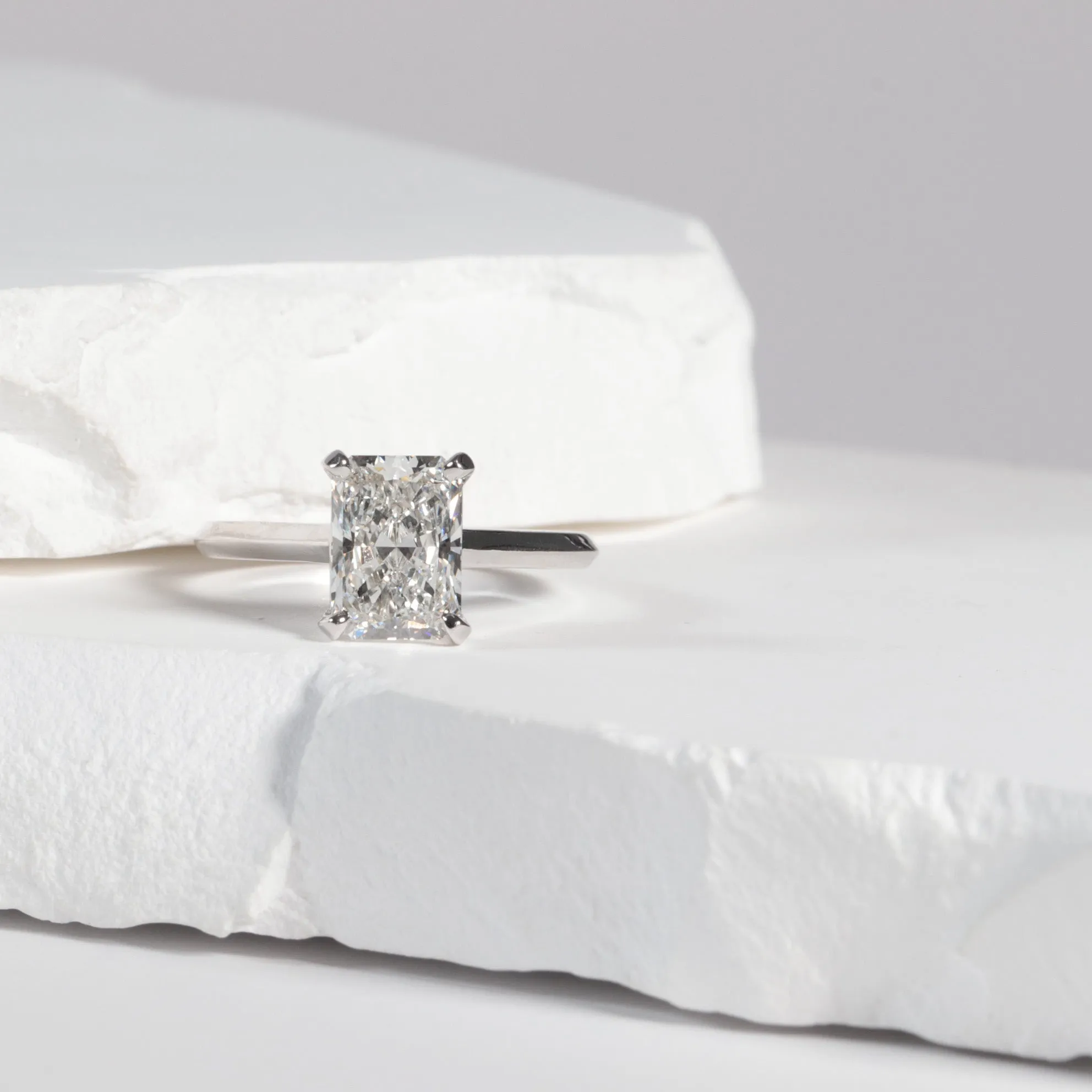 Signature Solitaire - 2.11 Lab Grown Radiant