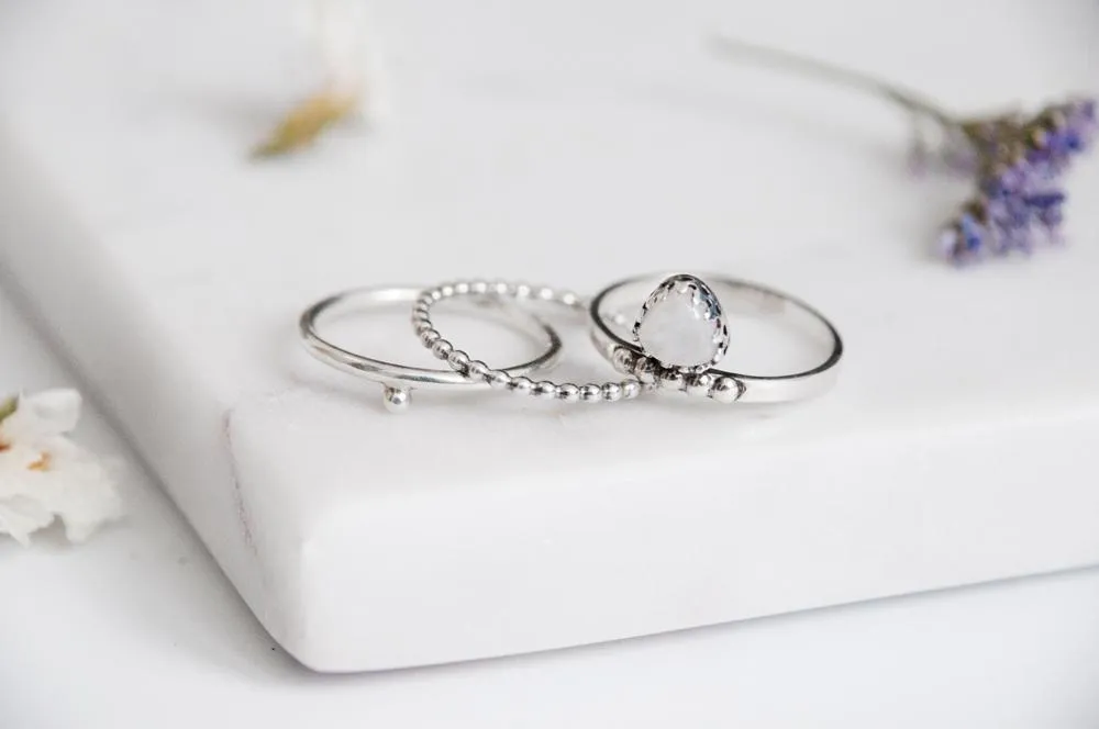 Silver Troie Ring