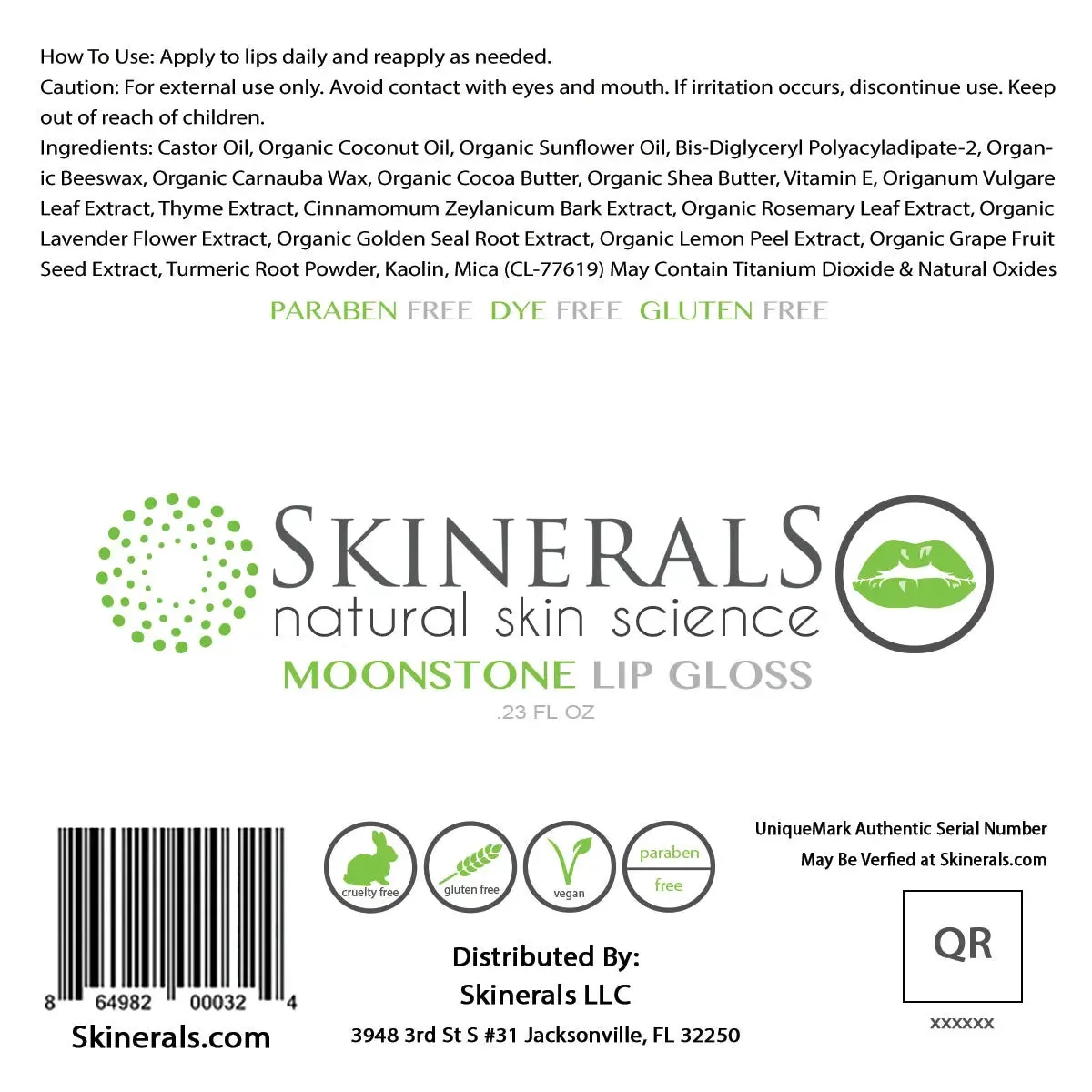 Skinerals Moonstone Lip Gloss