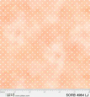 Sorbet Pin Dot Light Salmon