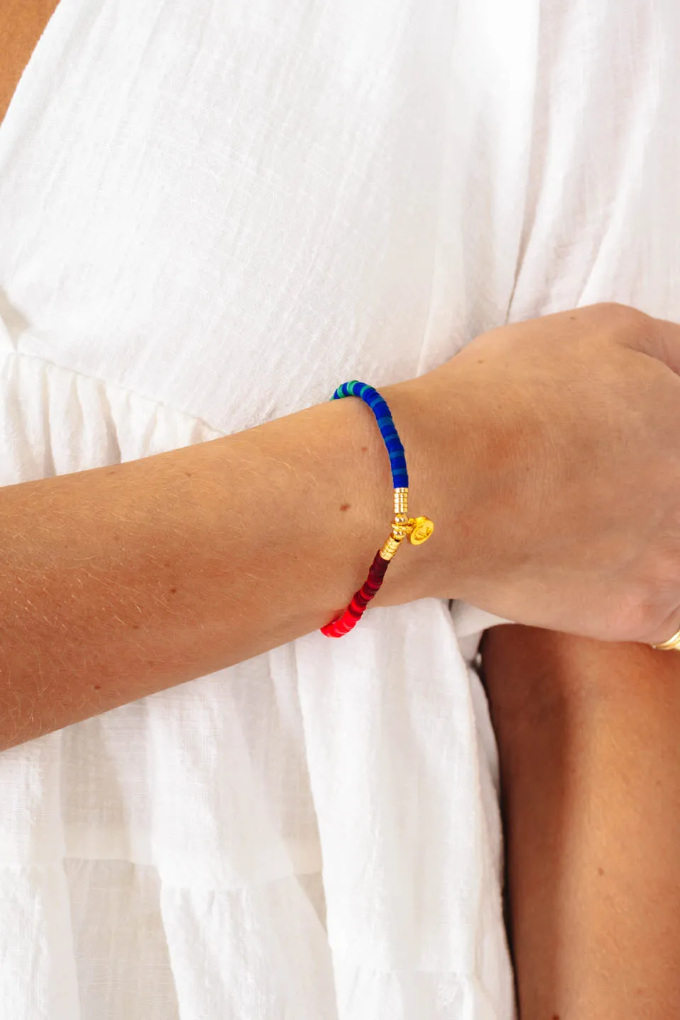 Sweet Stackable Bracelet - Ombre Rainbow