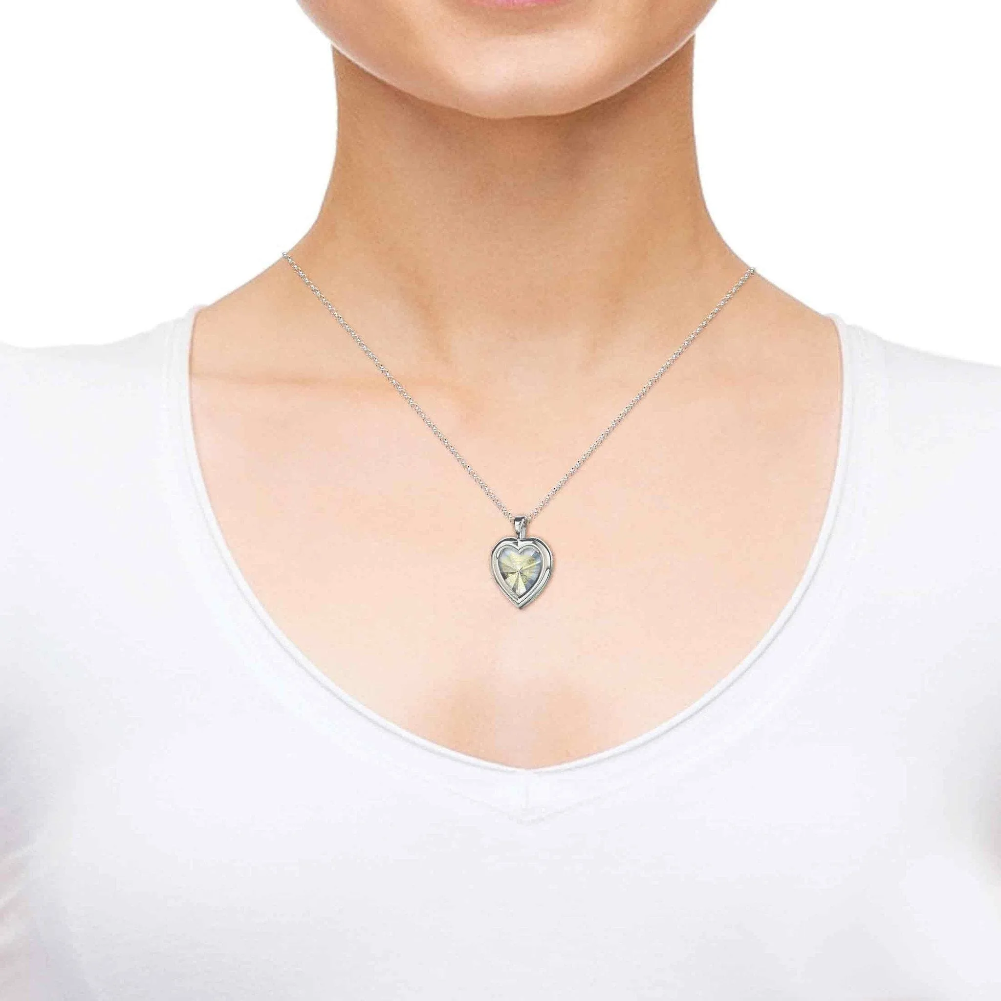 Thank You Mom, 925 Sterling Silver Necklace, Zirconia
