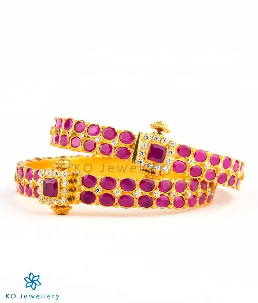 The Arunodaya Silver Kemp Bracelet(Size 2.2/2.4/2.6)