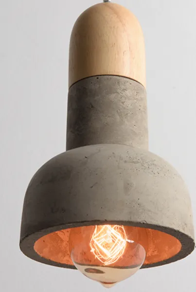 Viveca Cement Body Scandi-Industrial Style Pendant Light