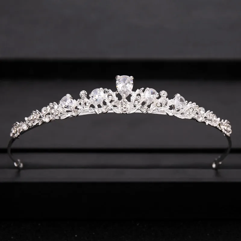 Wedding Crown Hair Jewelry Bridal Headpiece woman Baroque Rhinestones Crystal Tiaras Bride Party Crowns Wedding Hair Accessories